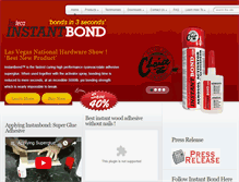 Tablet Screenshot of instantbond.com